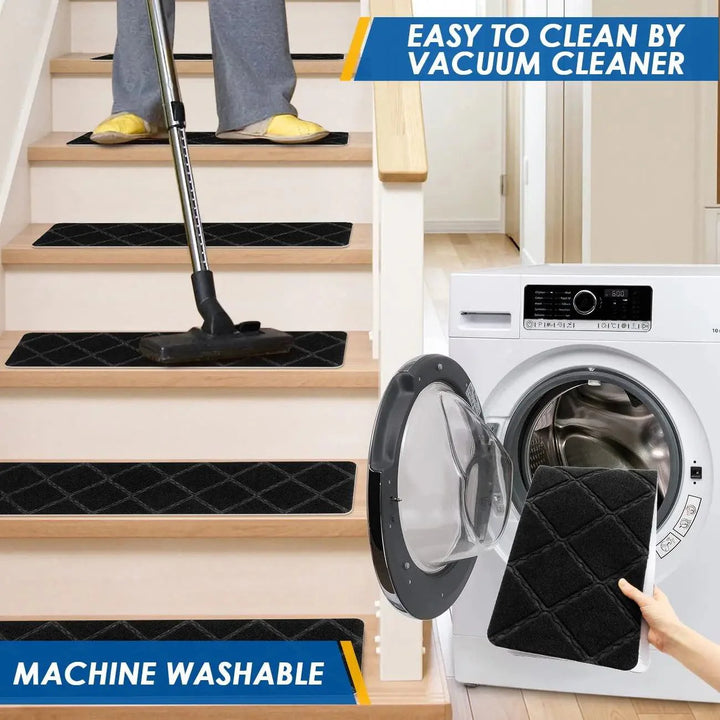 Lisslune | SafetyStep Cushioning Antislip Step Mats - Water-absorbing Safety Solution