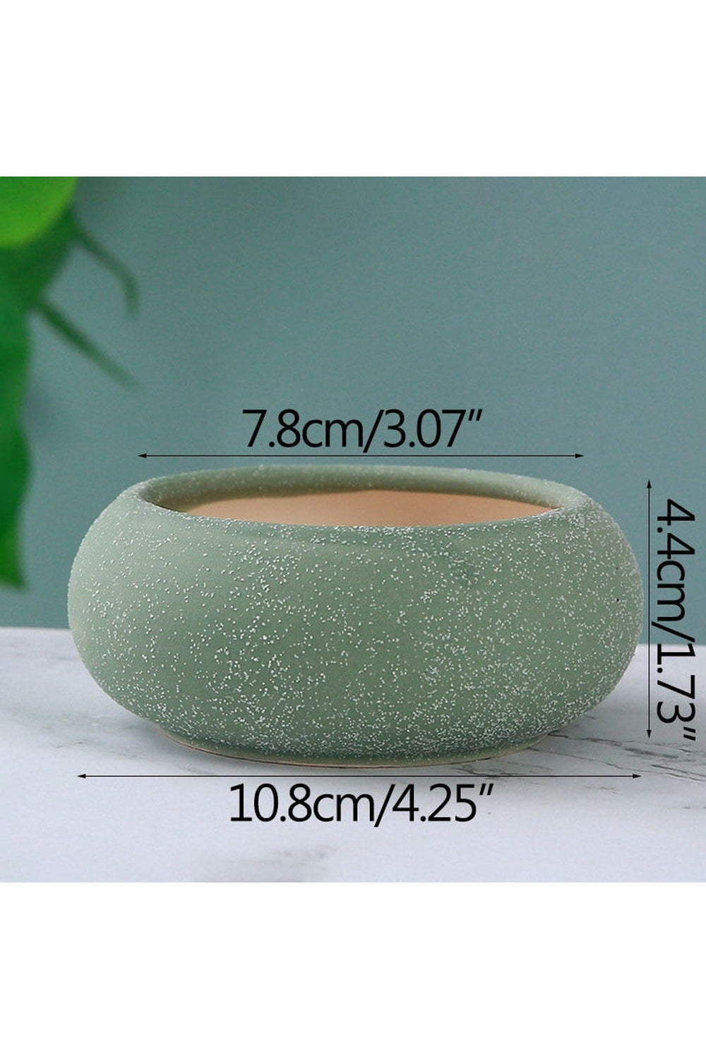 Lisslune | Frosted Stone Flower Pot