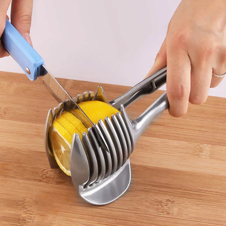 Lisslune | Stable Cutting Fruit Vegetable Holder Slicer