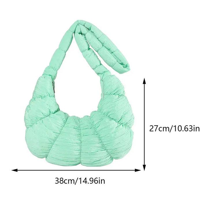 Lisslune | Puff Croissant Shoulder Bag