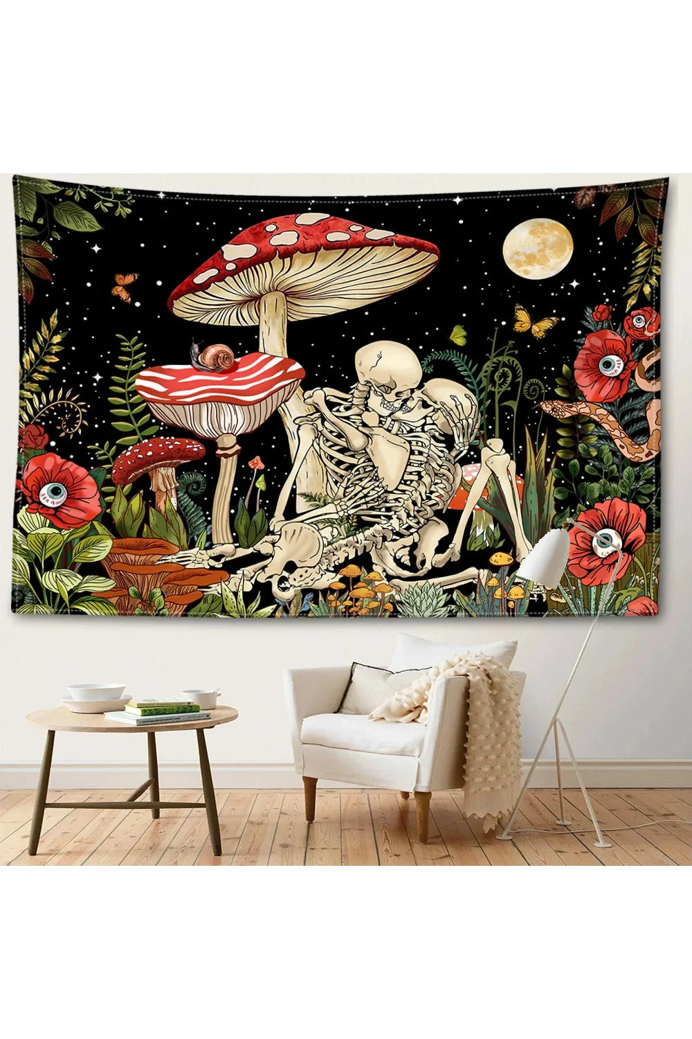 Lisslune | Skeleton Tapestry