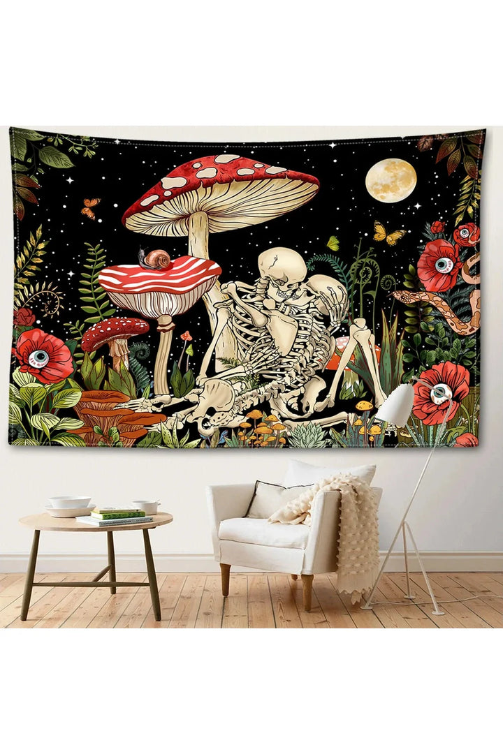 Lisslune | Skeleton Tapestry