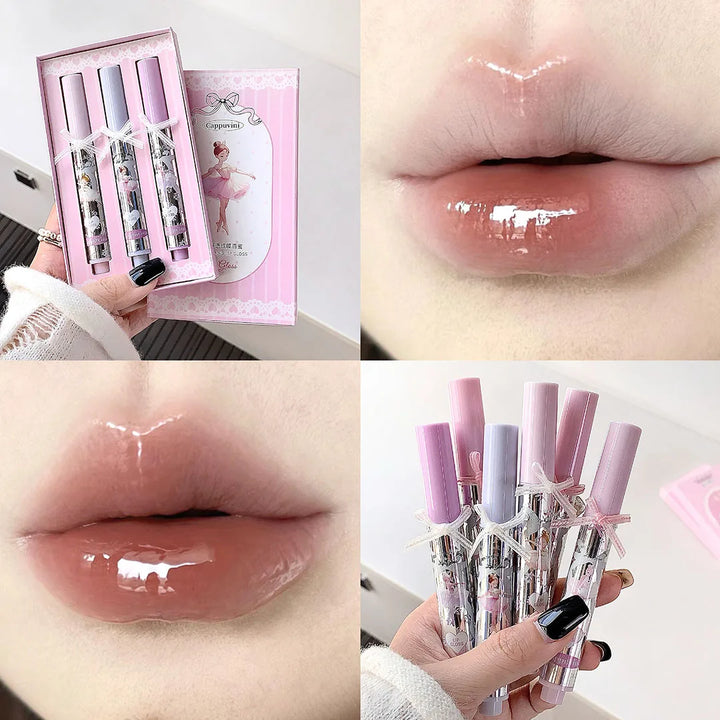 Rynx | Ballet Girls Membrane Lip Gloss Long-lasting Non-smudging Hydrating Water-glow Finish Suitable for All-day Use