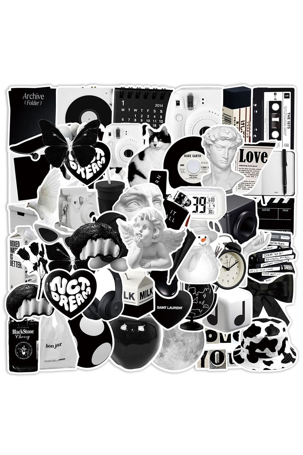 Lisslune | simple cartoon wall stickers