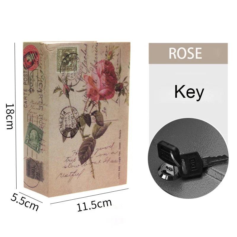 Lisslune | Secret Book Safe with Combination Lock for Hidden Valuable Items