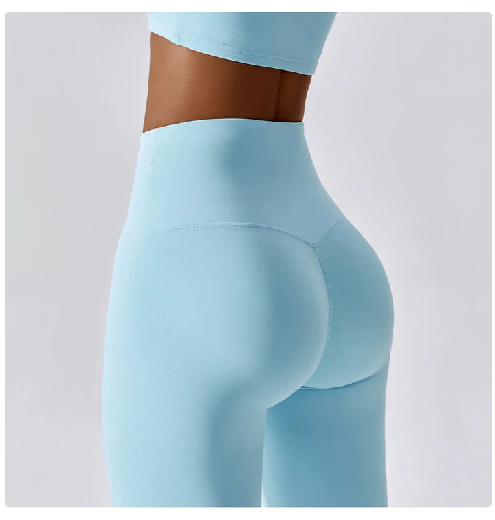 Lisslune | Breathable Push-Up Yoga Leggings with Peach Lift