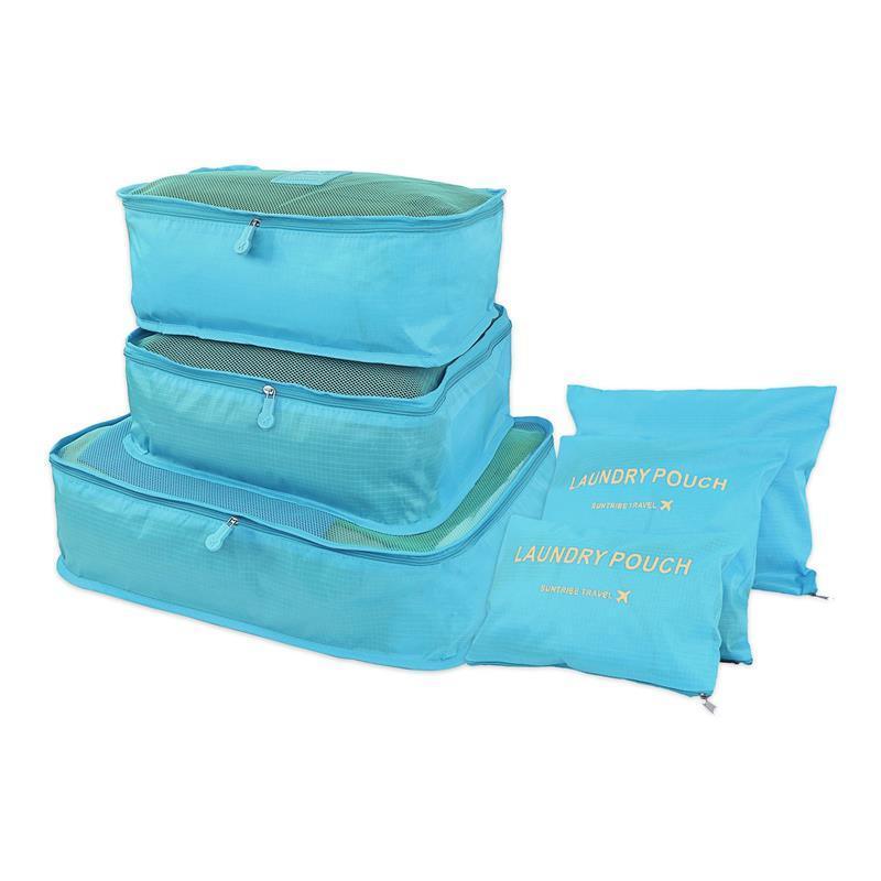 Lisslune | Travel Smart: versatile 8/6/1-piece organizer set for effortless packing