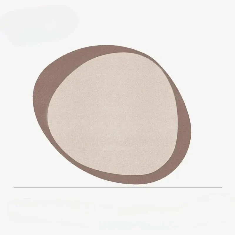 Lisslune | Modern Irregular Plush Rug for Living Room and Bedroom