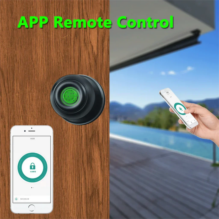Lisslune | Touch Secure Fingerprint Smart Door Knob