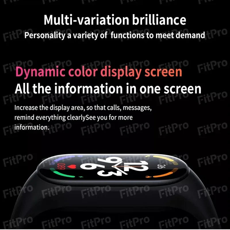 Lisslune | M7 Smart Watch Men Women Smartband Heart Rate Smartwatch Fitness Tracker Blood Pressure Sport Smart Bracelet for xiaomi iPhone