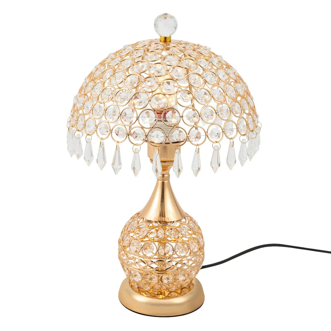 Lisslune | Modern Crystal Luxury Decorative Nightstand Lamp