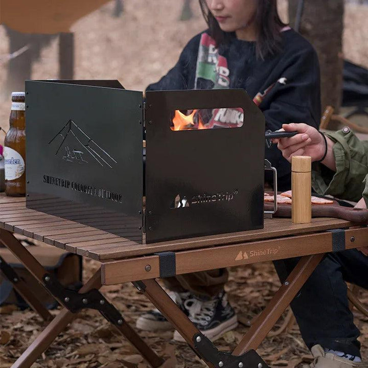 Lisslune | Compact windscreen for portable gas stoves - Essential for outdoor cooking