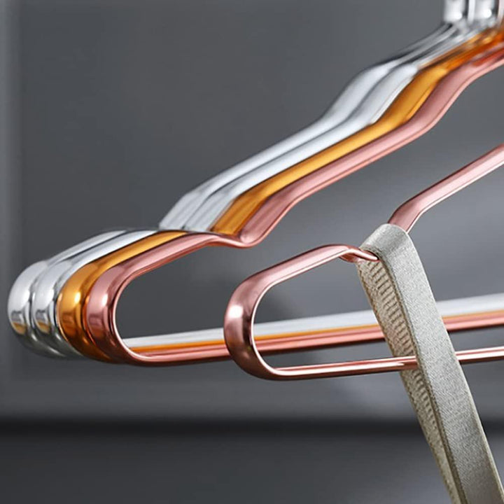 Lisslune | Luxury Aluminum Alloy Hangers - Set of 10