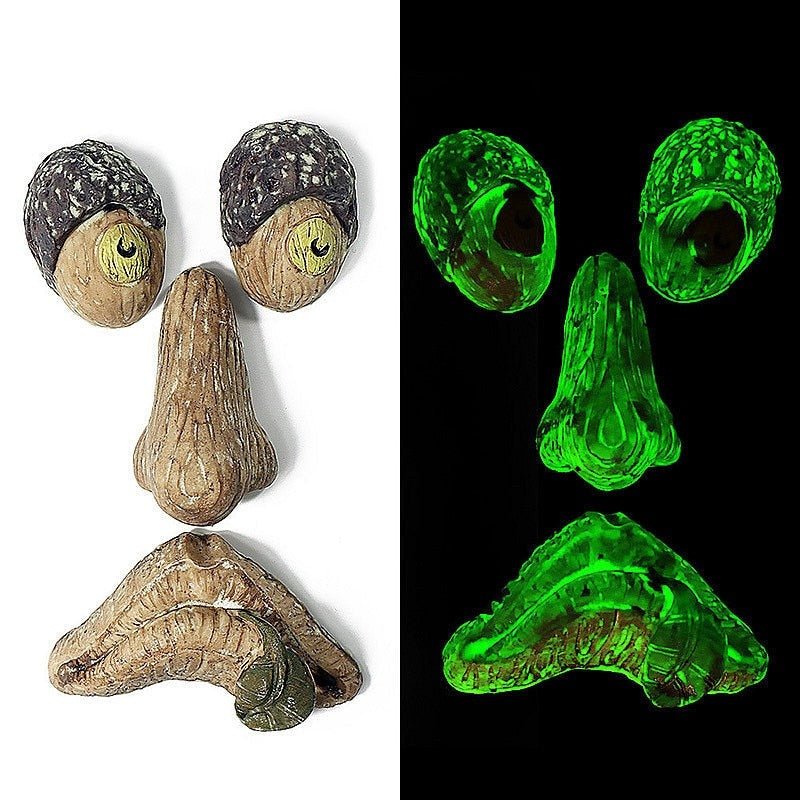 Lisslune | Funny garden decoration tree face old man
