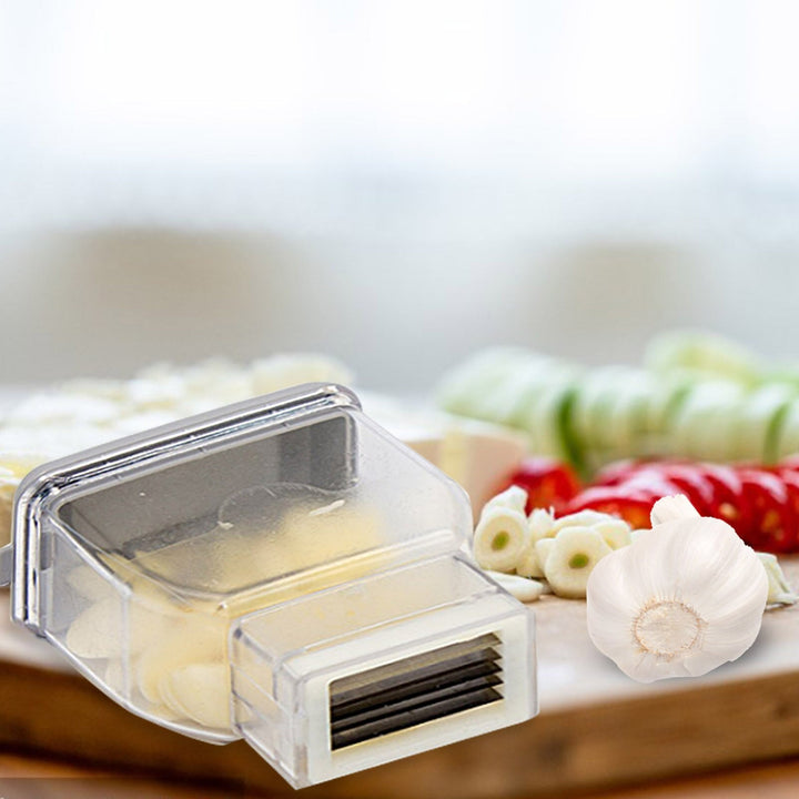 Lisslune | Stainless Steel Manual Garlic Slicer