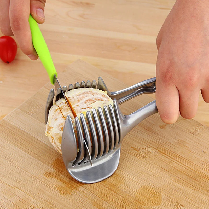 Lisslune | Stable Cutting Fruit Vegetable Holder Slicer