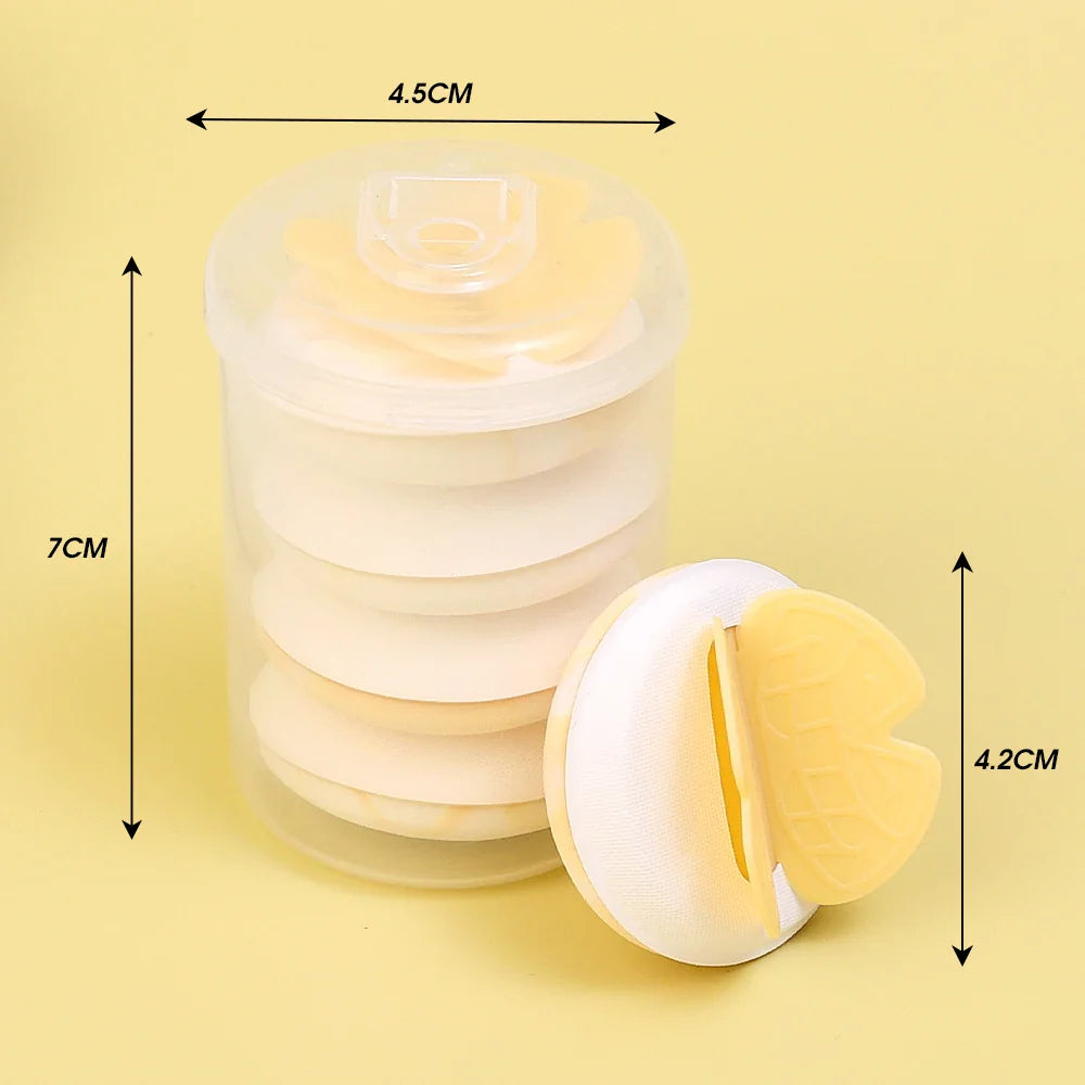 Rynx | 4PCS Butterfly Cosmetic Sponge Set Makeup Sponges Foundation Air Cushion Dry and Wet Use Soft Candy Cotton Powder Puff Makeup Tool