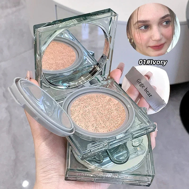 Rynx | Concealer Face Foundation Full Coverage Air Cushion BB Cream Skin Tone Brightening Against Bear Light Natural Liquid Foundation Makeup