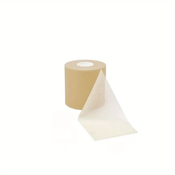 Rynx | 1 roll sports tape white patch band self-adhesive bandages elastic tape flexible stretch bandages for sports knee, wrist sprain