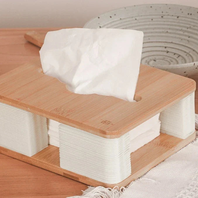 Lisslune | Accordion Paper Retractable Nordic Tissue Box