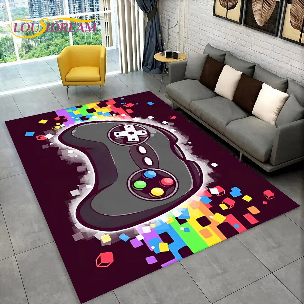 Lisslune | GameJoy Playmat – Soft 3D Gamepad Floor Mat for Children and Gamers