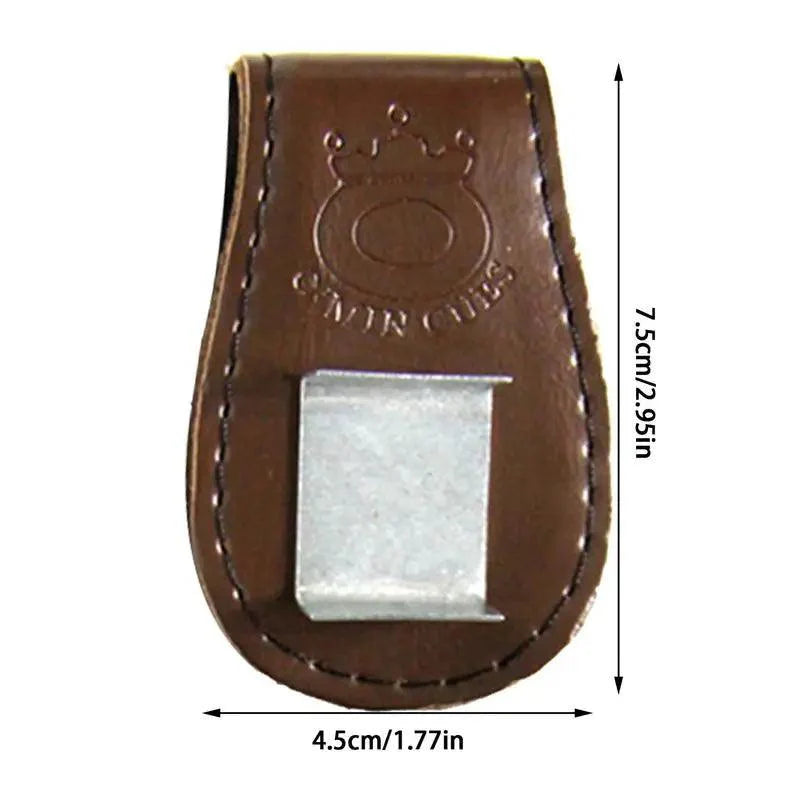 Lisslune | Magnetic Clip-On Pool Cue Chalk Holder with Secure Closure