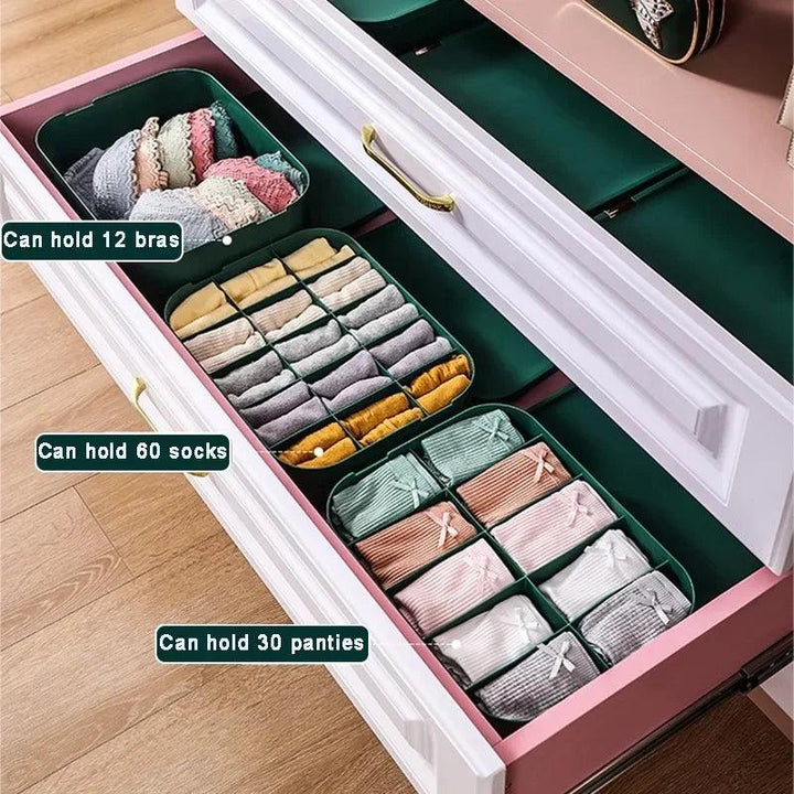 Lisslune | Versatile wardrobe organizer with multiple compartment design
