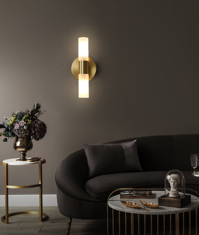 Lisslune | EliteLume – Minimalist Gold Wall Lamp with Energy-Efficient LED
