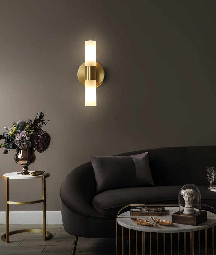 Lisslune | EliteLume – Minimalist Gold Wall Lamp with Energy-Efficient LED
