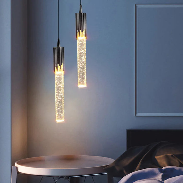 Lisslune | Chandelier with crystal pendants