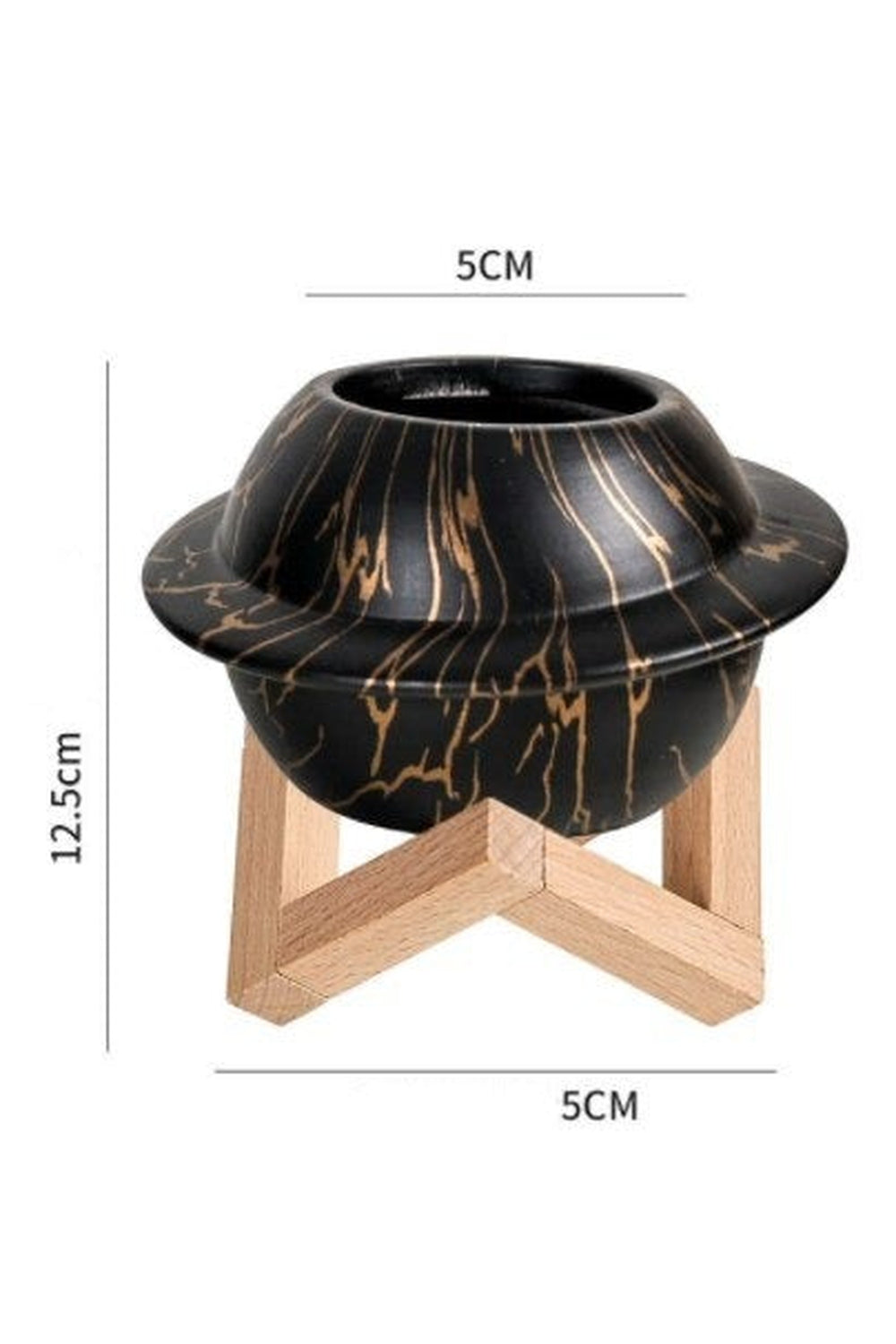 Lisslune | Motif ceramic pot for succulents