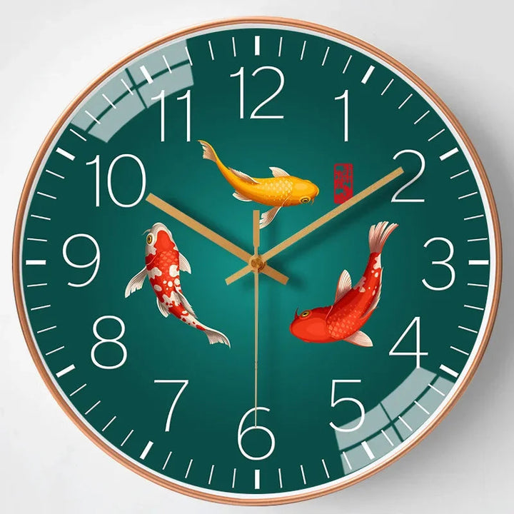 Lisslune | ScandiTick Elegant Wall Clock – Modern Design for Every Interior