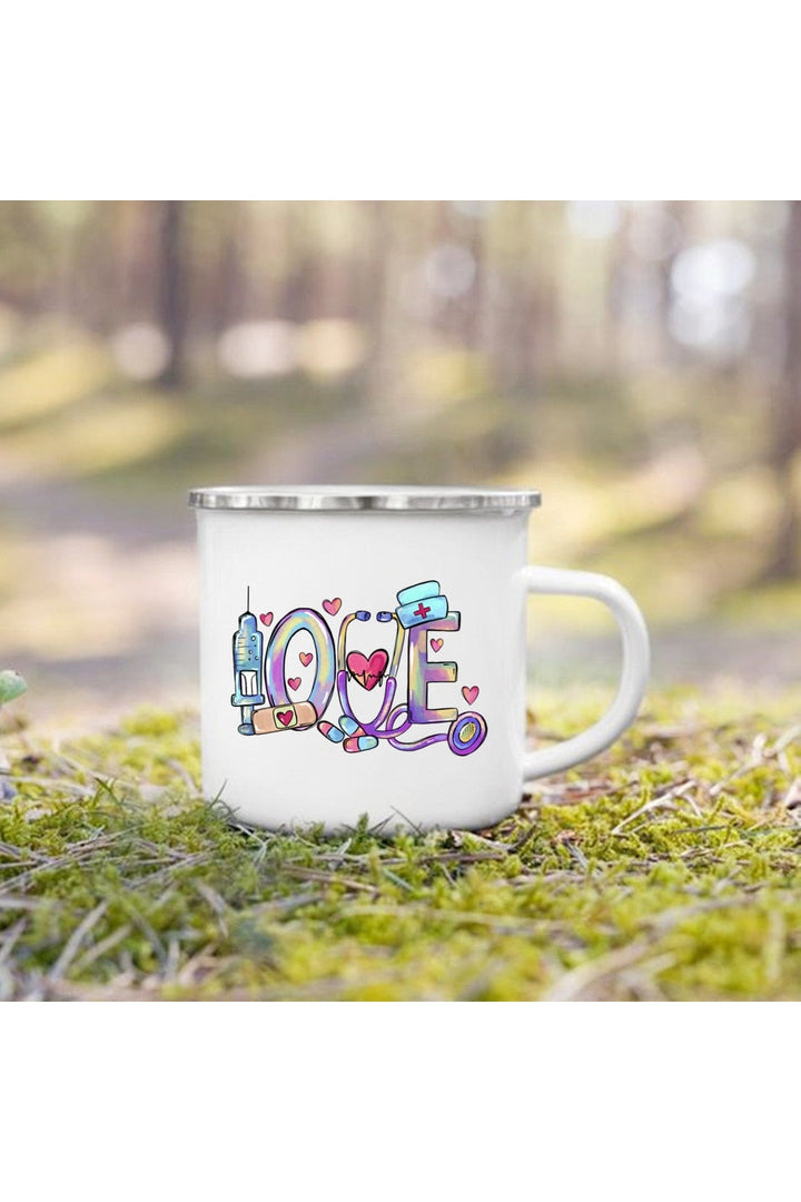 Lisslune | Life Themes Enamel Mug
