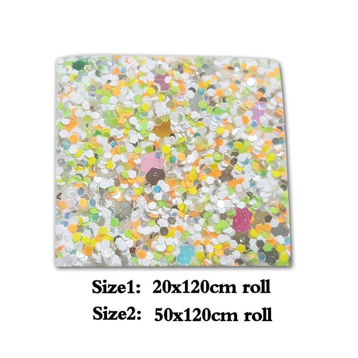 Lisslune | Sparkling sequin fabric roll for eye-catching DIY creations and accessories