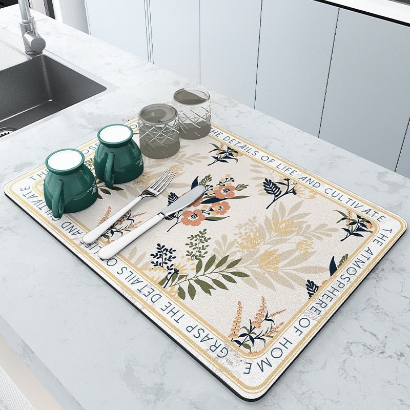 Lisslune | Absorbent absorbent drip mat for the kitchen