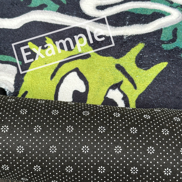 Rynx | Colorful Artificial Cashmere Thick Carpet Digital Printing Technique Simple Housewarming Gift Handcrafted Non-Slip Decorative Carpet