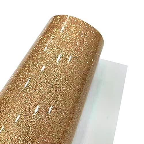 Lisslune | Glamorous Sparkle PU Synthetic Leather Craft Sheet with Mirror Finish