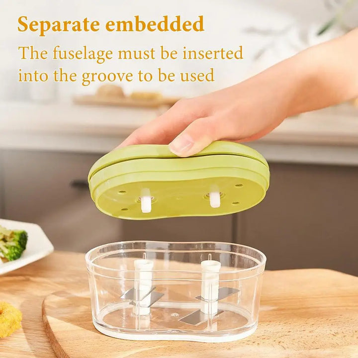Lisslune | Manual Fresh Gourmet Grind Food Chopper