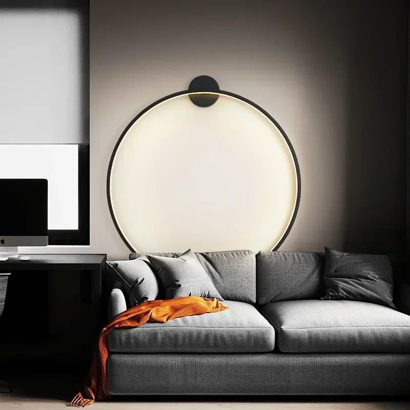 Lisslune | Glow elegant and simple round wall light