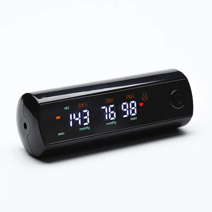 Lisslune | VitalScan Rechargeable LCD Arm Blood Pressure Monitor with Voice Function