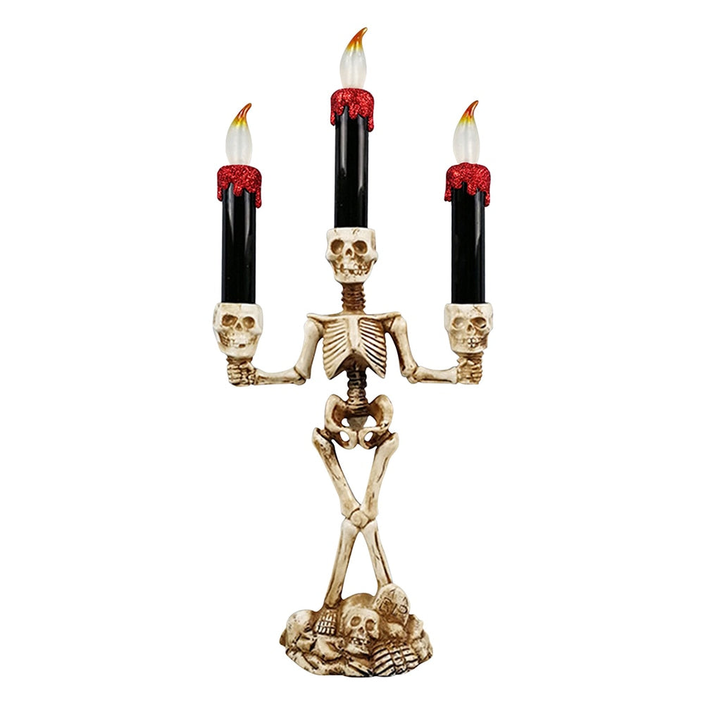 Lisslune | Scary Skeleton Halloween Candle Lights
