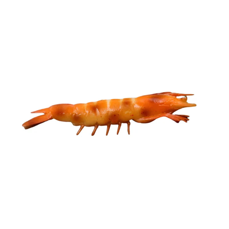 Lisslune | BBQ Seafood Decorative Props - Realistic Grilled Fish, Shrimp & Squid Models