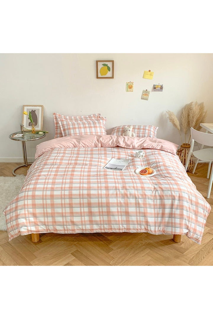 Lisslune | Checkered bedding collection