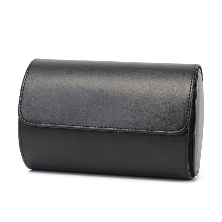 Lisslune | Vintage Leather 3-Slot Men's Watch Box for Travel