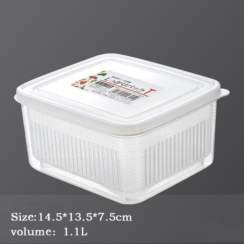 Lisslune | Revolutionary Freshness Storage Container Set: Premium Storage for Your Refrigerator