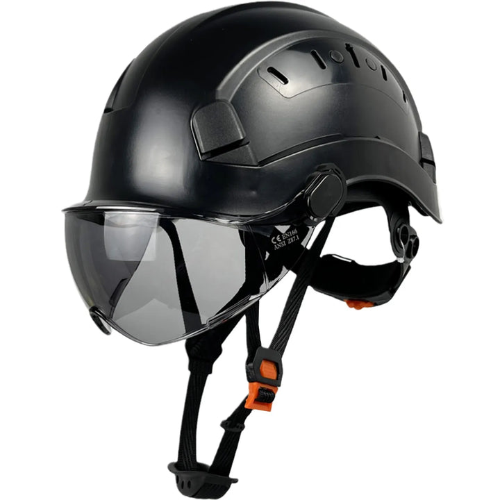 Lisslune | CE ABS Safety Helmet with Goggles & Visor – SafeGuard