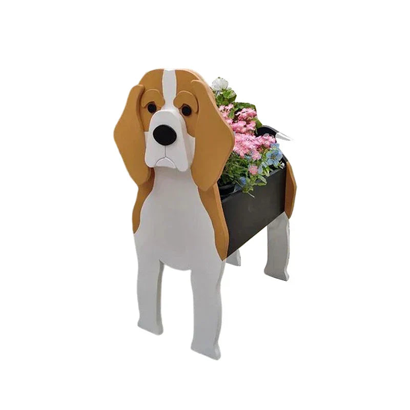 Lisslune | Flower Pot - Pawsome - Dog Plant Container - Various Breeds