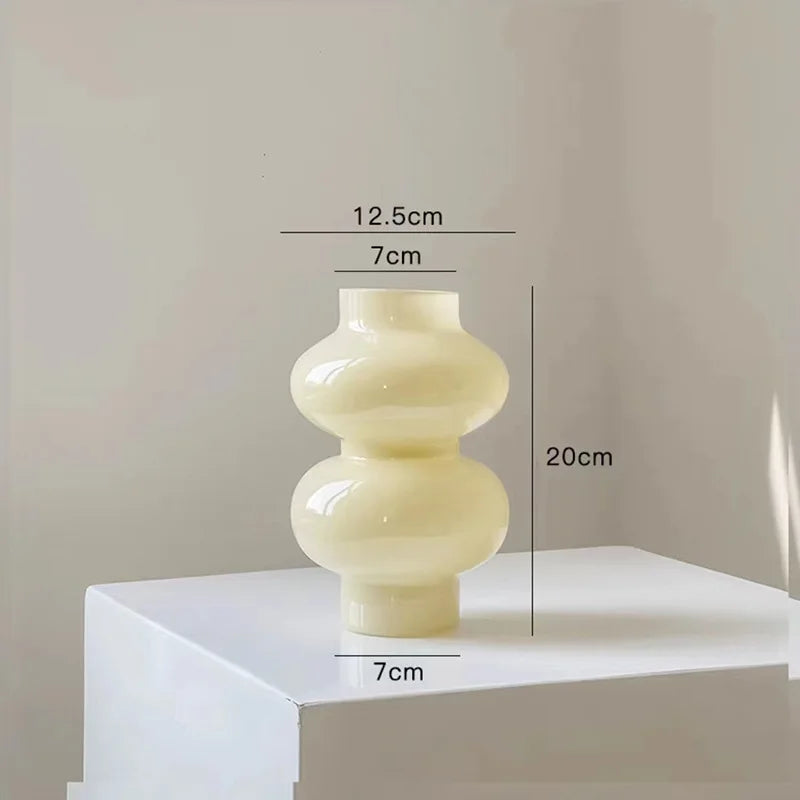 Lisslune | Chubby 2-stage glass vase