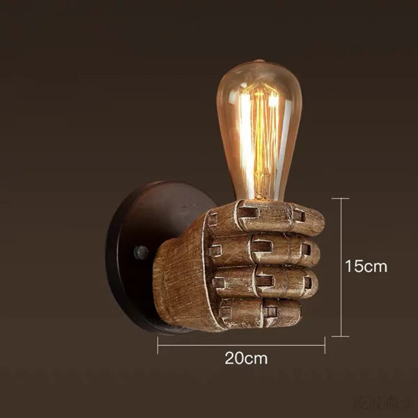 Lisslune | Wall Fist Lamp