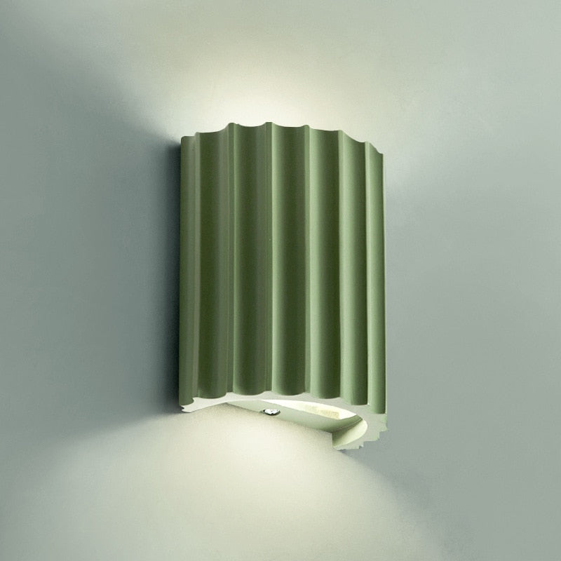 Lisslune | Folding Color Resin LED Wall Light Lamp
